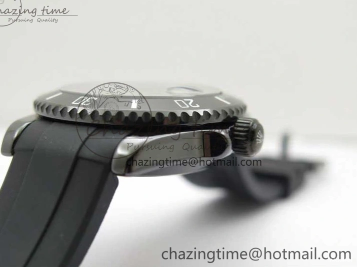 5GF Black Black Best SA3135 Cream Ceramic Dial Submariner on 40mm Strap Rubber Edition 1224